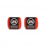 Bandes de boxe coton élastique (la paire) - 2,5 m - ROUGE