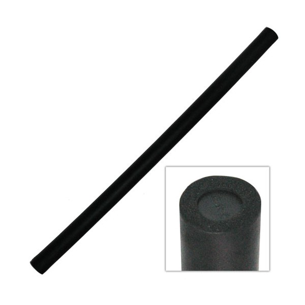Bâton d'escrime philippine, 66 cm - PVC + mousse - NOIR (l'unité)
