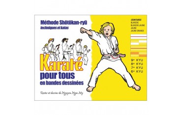 Karaté pour tous, Ceintures blanche à jaune/orange, tech. et katas