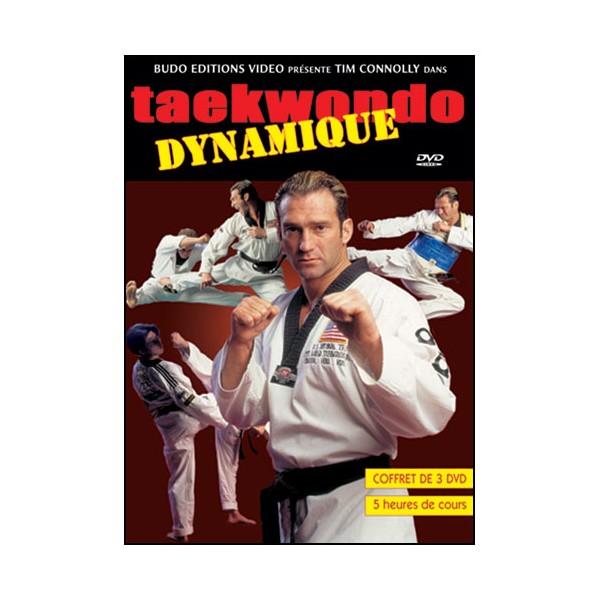 Taekwondo dynamique (coffret 3 DVD) - Connolly
