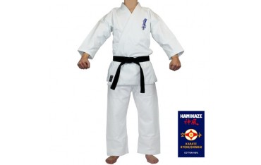 Tenue Kamikaze, brodée "Kyokushinkai"