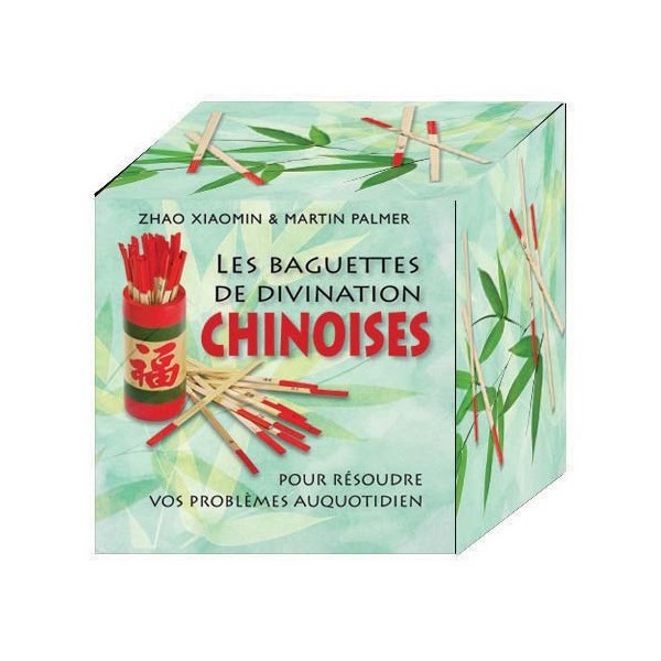 Baguettes chinoises de divination (coffret cube) - Xiaomin/Palmer