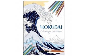 Hokusai Coloriages anti-stress