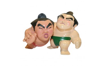 Statuette SUMO "Soulevé de côté", hauteur 13 cm