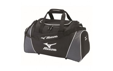 Sac de sport Mizuno 61 x 28 x 32 cm, polyester - Noir & Gris