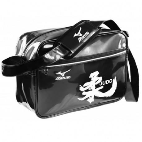 Sac de sport Vintage Mizuno 54 x 26 x 33 cm, vinyle - Noir & Blanc