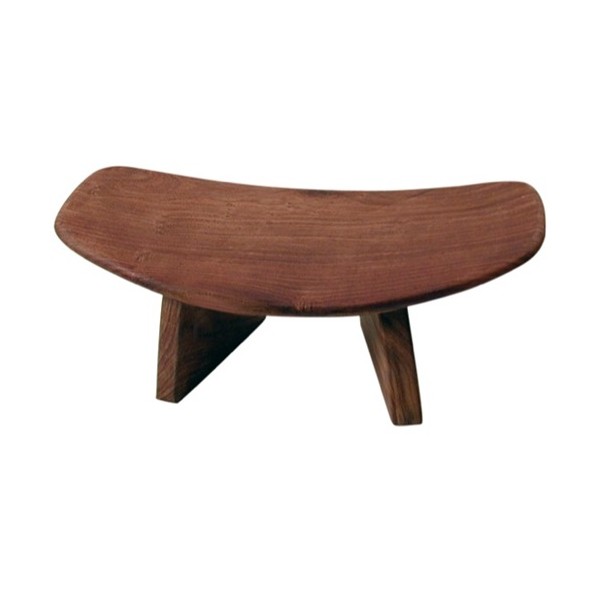 Banc méditation Shogi, incliné, L.41 x l.19 x h.19,5cm - Bois de rose