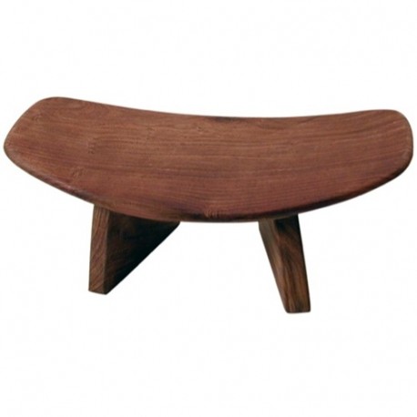 Banc méditation Shogi, incliné, L.41 x l.19 x h.19,5cm - Bois de rose