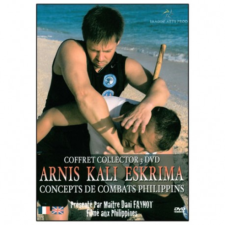 Coffret 3 DVD : Arnis Kali Eskrima