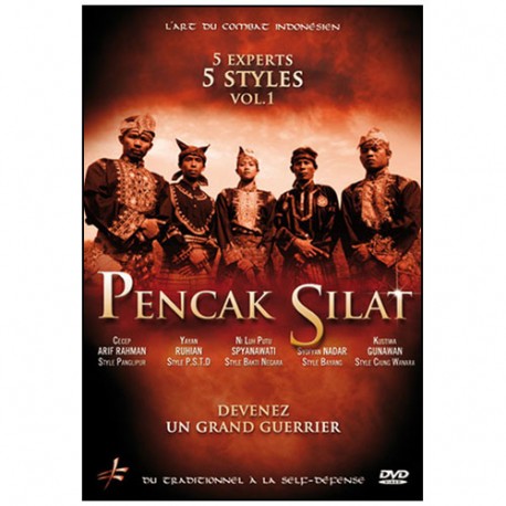 Pencak Silat 5 experts, 5 styles Vol.1