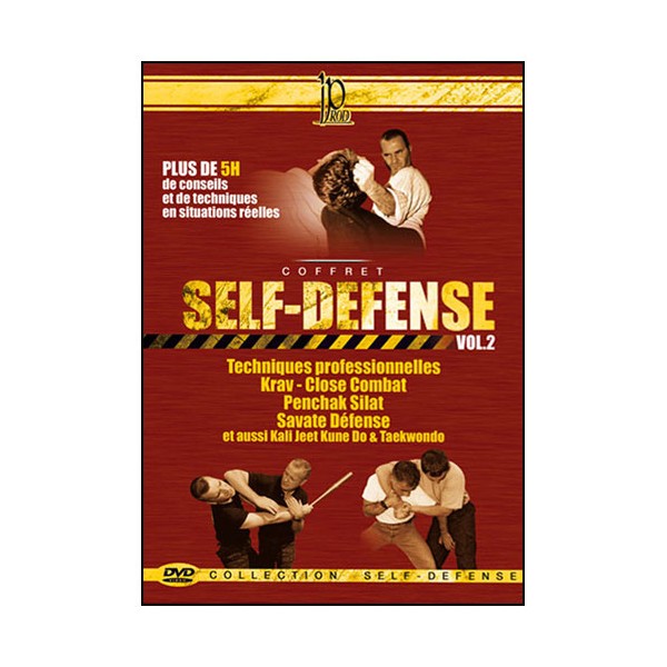 Coffret Self-défense Vol.2 (dvd.94- dvd.81- dvd.40- dvd.105)