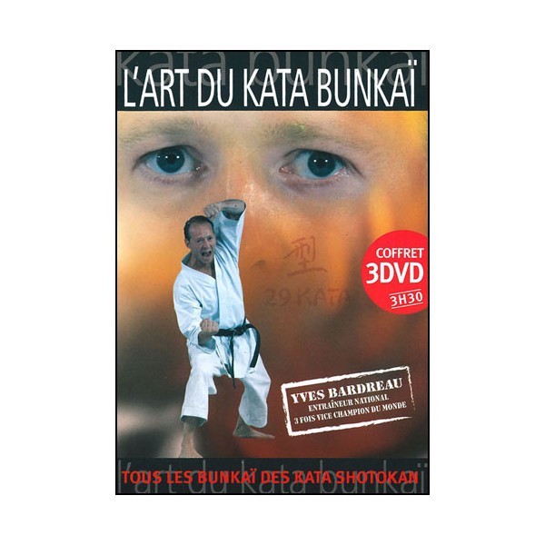 Coffret l'Art du Kata Bunkai (3DVD) - Yves Bardreau