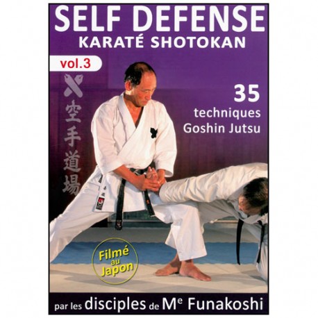 Self Défense Karaté Shotokan, tech. Goshin Jutsu -Disciples Funakoshi