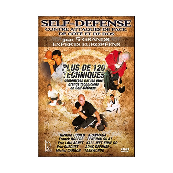 Self-Défense, attaques de face, dos et profil - 5 experts