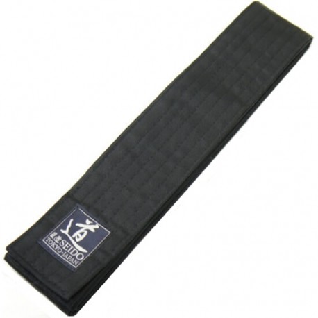 OBI Coton, 6,3 cm de large, longueur 350, NOIR - Japon