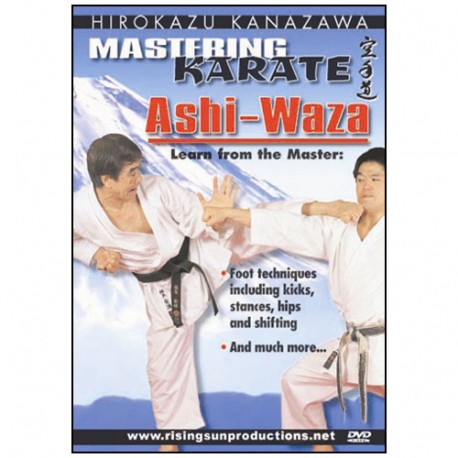 Kanazawa's mastering Karate, Ashi Waza - Kanazawa