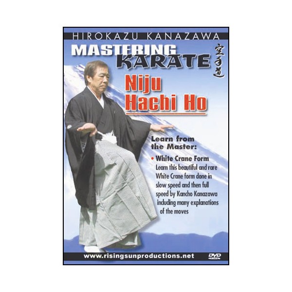 Kanazawa's mastering Karate, Ni Ju Hachi Ho (28 sets) White crane