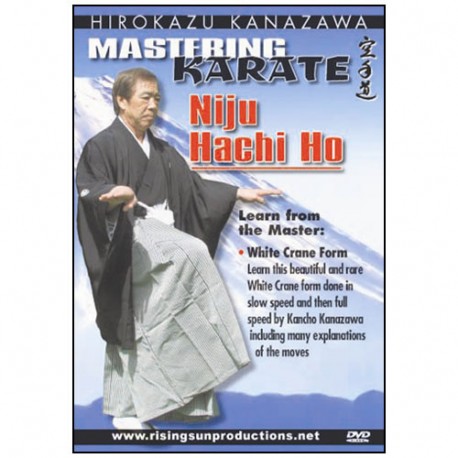 Kanazawa's mastering Karate, Ni Ju Hachi Ho (28 sets) White crane