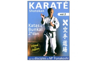 Karaté Shotokan Vol.2 : katas & bunkai 2ème dan - Disciples Funakoshi