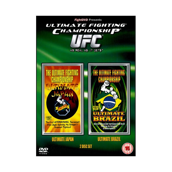 UFC Ultimate Japan & Brasil (double dvd)