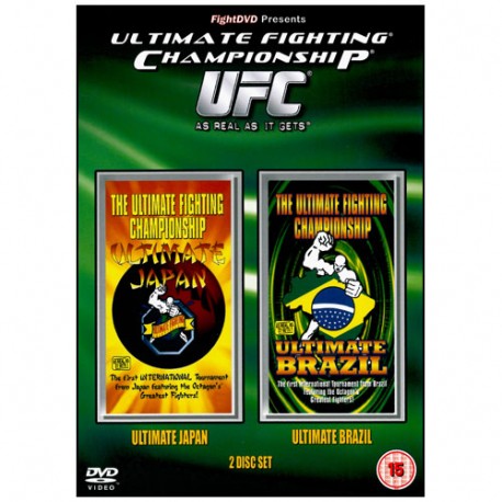 UFC Ultimate Japan & Brasil (double dvd)