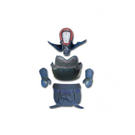 Armure KENDO Men,Do,Tare,Kote+Sac, T.L, BLEU - Taïwan (sur commande)