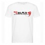 Tee-shirt SILAT MOTION "Cobra White", 100% coton bio, T. L - BLANC