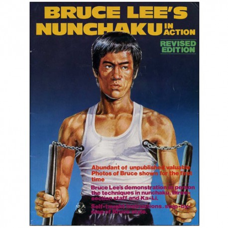 Bruce Lee's Nunchaku in action (magazine anglais)