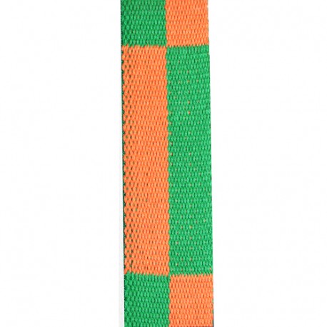 Ceinture sangle bicolore KARATE enfant - ORANGE/VERT