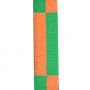Ceinture sangle bicolore KARATE adulte - ORANGE/VERT
