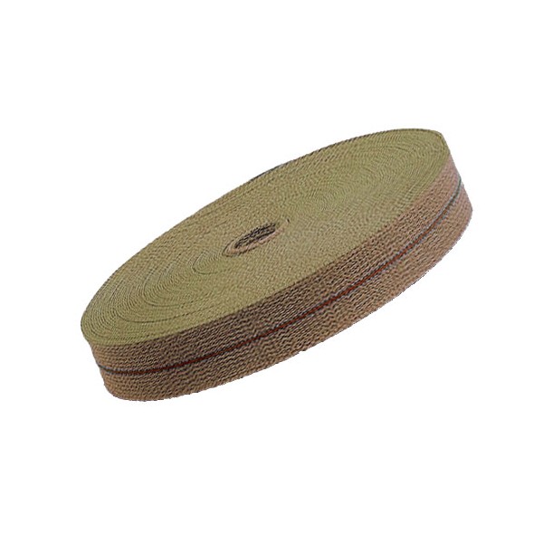 Ceinture sangle KARATE, rouleau 50 mètres - MARRON