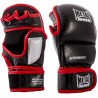 Gants de MMA MB "Strike", Cuir & mousse injectée, T.L/XL - NOIR/ROUGE