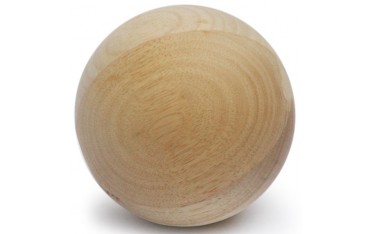 Balle de Taijiquan, bois de Tilleul, diamètre 15 cm, poids 1 kg