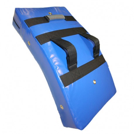 Bouclier courbe 60x33 en PVC renforcé - BLEU