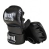 Gants de MMA comp. MB, Cuir, mousse injectée & néoprène, T. S - NOIR