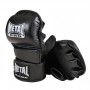 Gants de MMA comp. MB, Cuir, mousse injectée & néoprène, T. L - NOIR