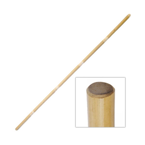 Bâton 152 cm (diam. 2,5 à 2,8 cm) - Rotin avec écorce