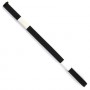 Sageo JAPON, cordon polyester pr poignée sabre japonais, 220cm - Noir