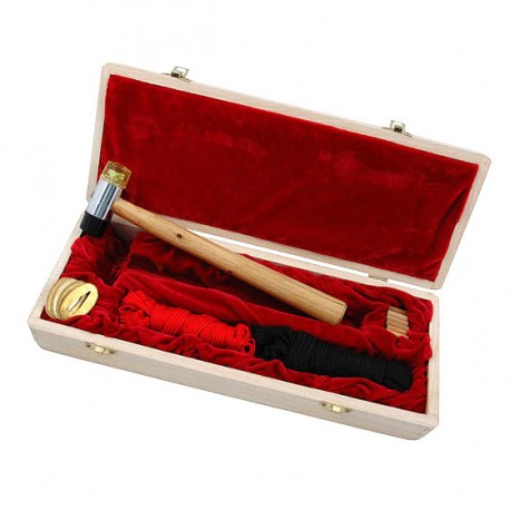 Set de réparation complet pour sabres japonais, coffret en bois