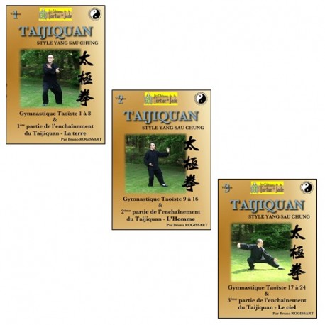 Taijiquan Vol.1 à 24 l integral Gymnastique Taoïste - Bruno Rogissart