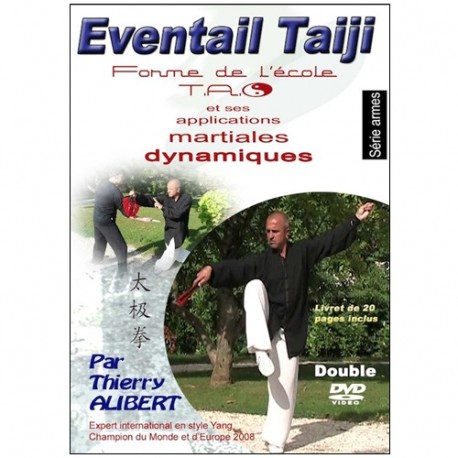 Eventail Taiji & appli. martiales dynamiques - Alibert (2 dvd+livret)