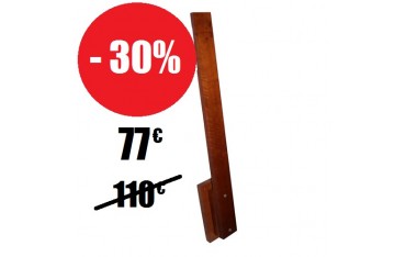Poteau de makiwara en bois